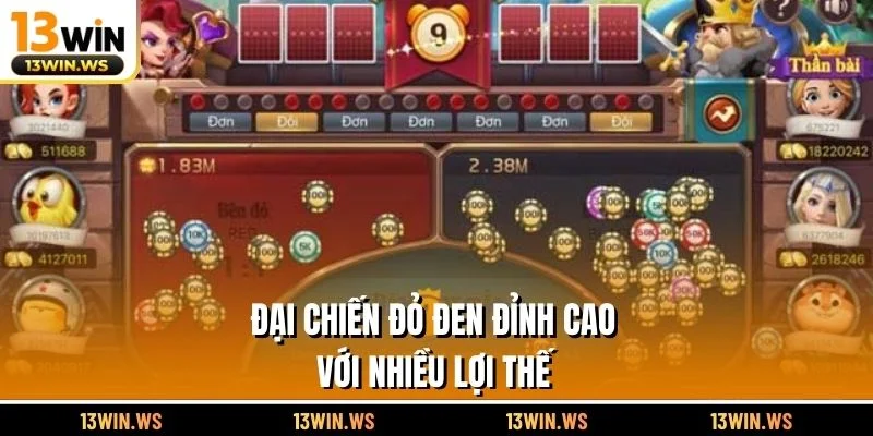 Đại chiến đỏ đen đỉnh cao với nhiều lợi thế