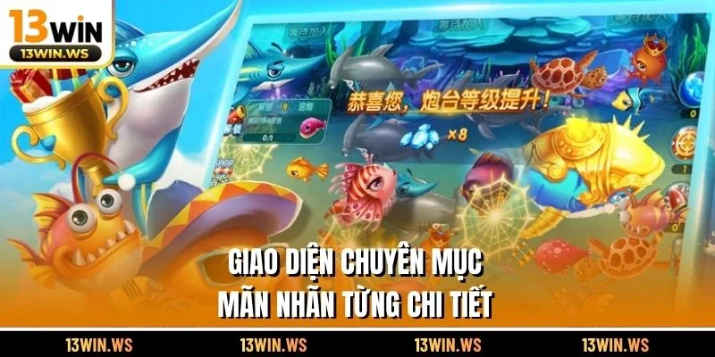 Giao diện chuyên mục mãn nhãn từng chi tiết